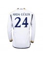 Real Madrid Arda Guler #24 Domácí Dres 2023-24 Dlouhý Rukáv